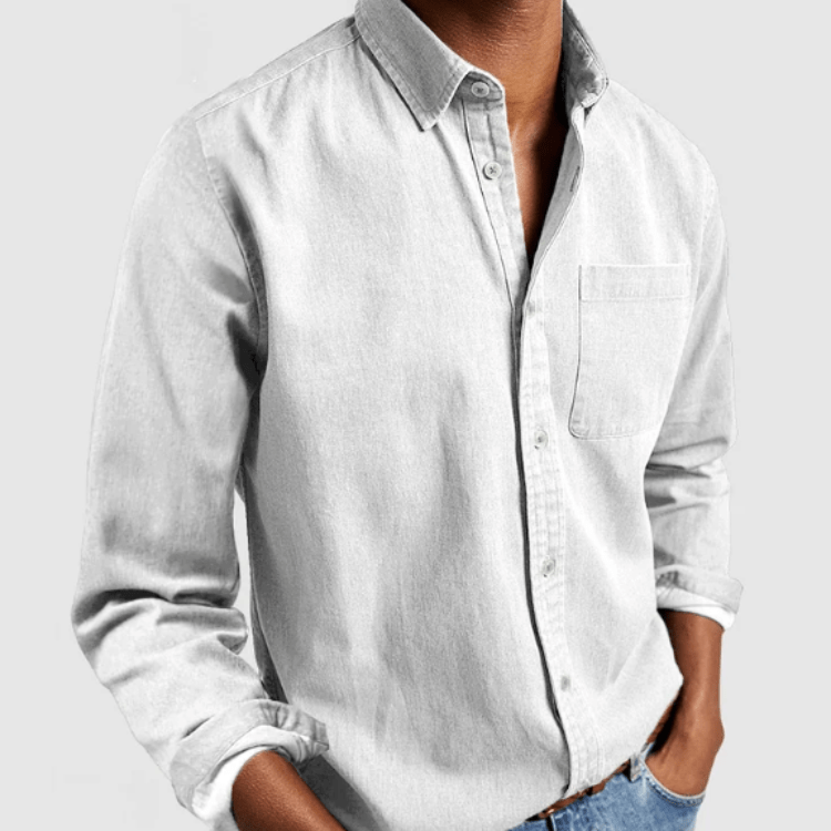 Levoire | Chemise en coton pour hommes Style classique Élégante et confortable