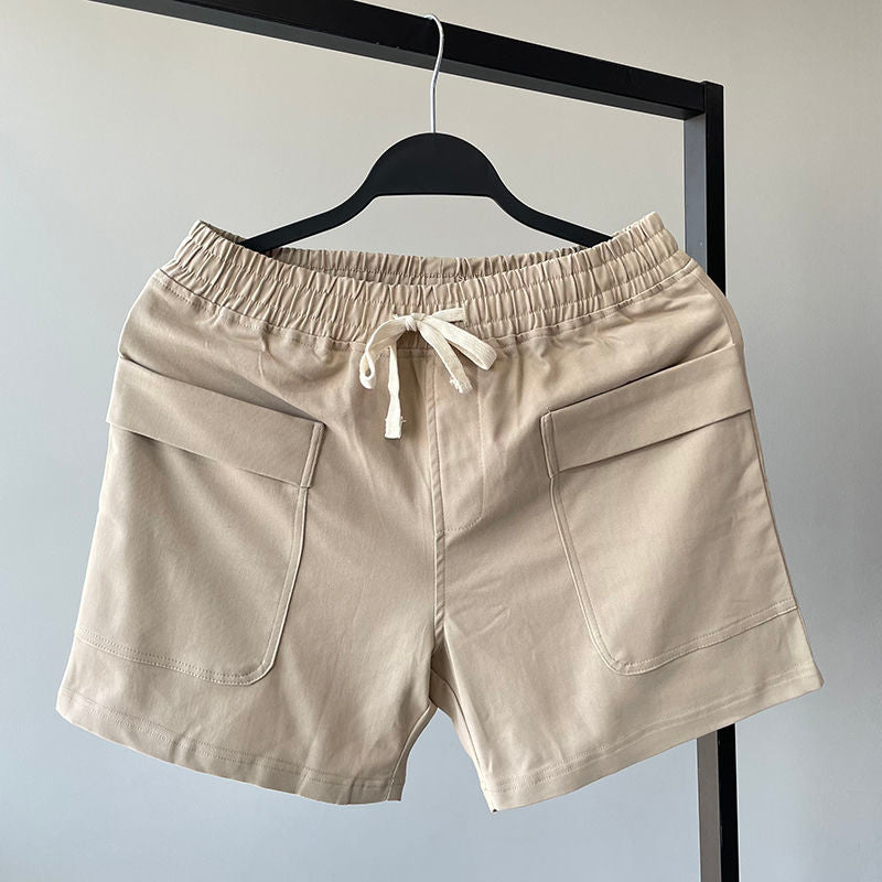 Levoire | Rento Court Été Élastique Taille Kaki