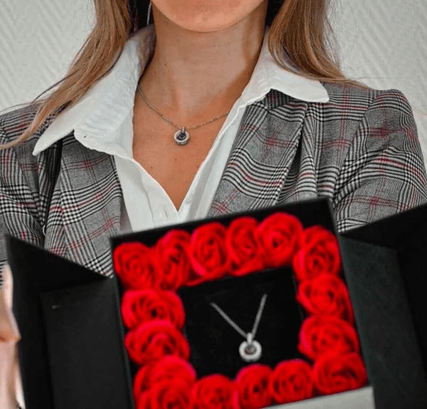Levoire | Herz Collier Je T'aime En 100 Langues