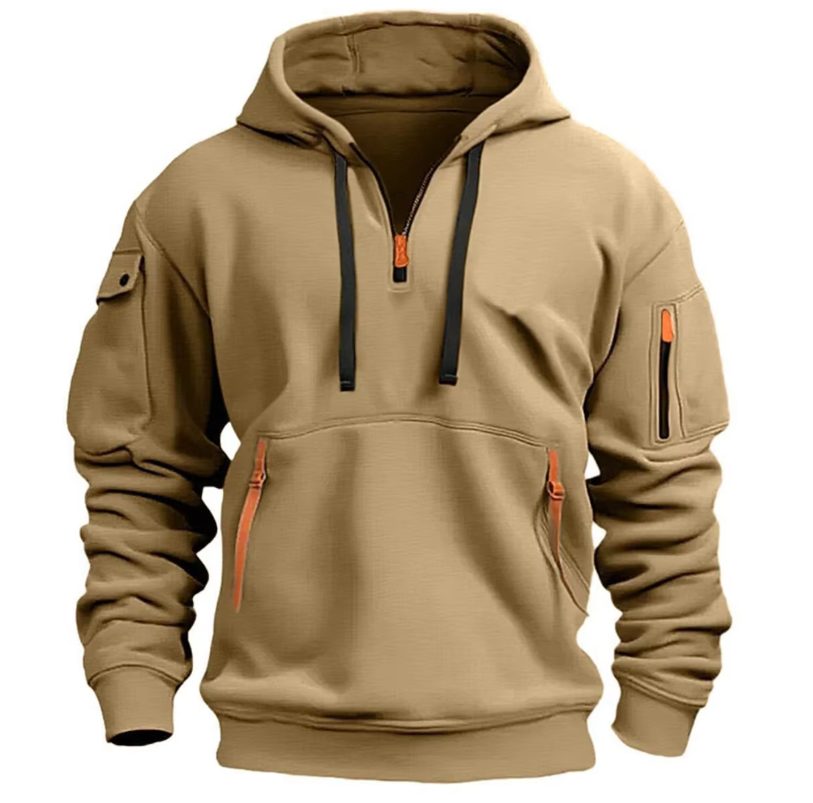 Levoire | Sweat À Capuche Tendance Pour Un Style Décontracté Khaki