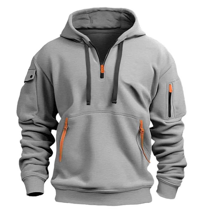 Levoire | Sweat À Capuche Décontracté Helltgray