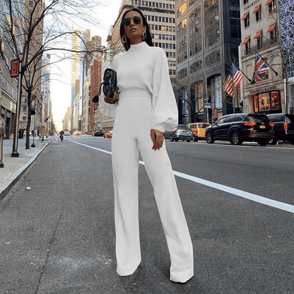 Levoire | Combinaison élégante pour chaque occasion femmes Satz Blanc