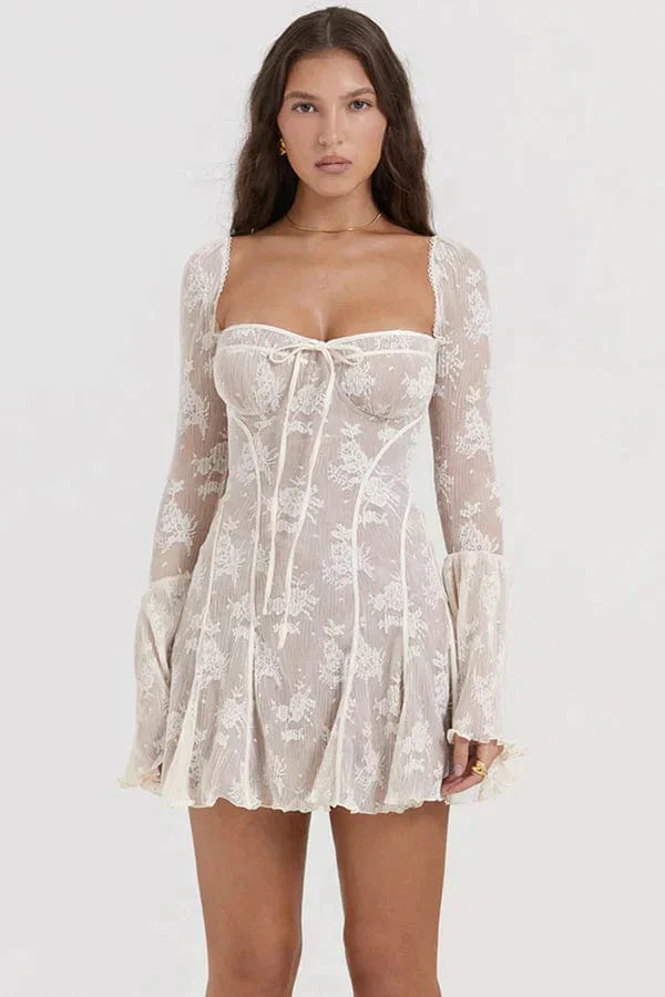 Levoire | Robe De Soirée Brillante Valkoinen