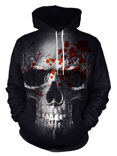 Levoire | Halloween Horror 3D Imprimé Numérique Sweat à Capuche