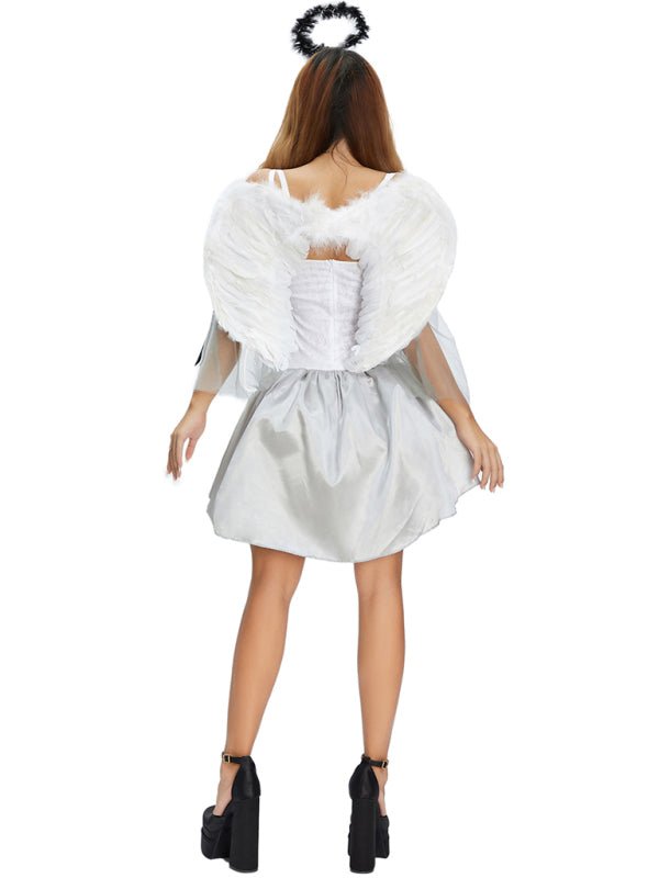 Levoire | Halloween Velours noir ange costume adultes