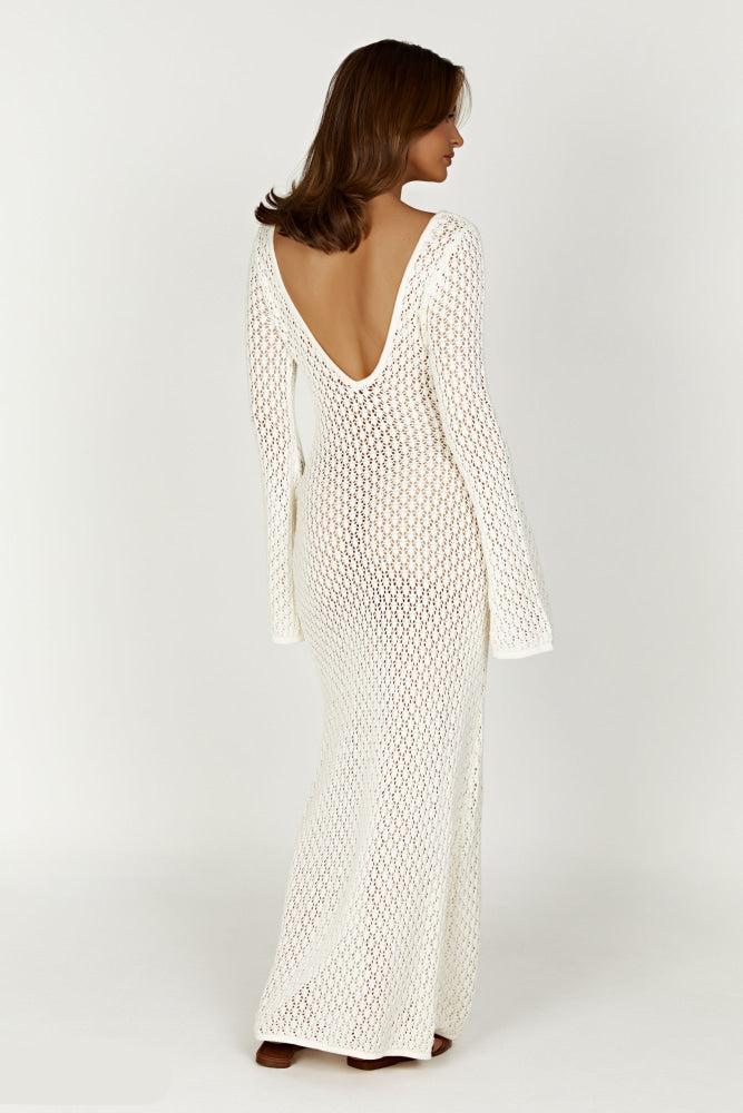 Levoire | Robe Tricot Élégante Coupe Longue