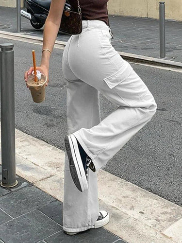 Levoire | Pantalon Cargo À Coupe Droite