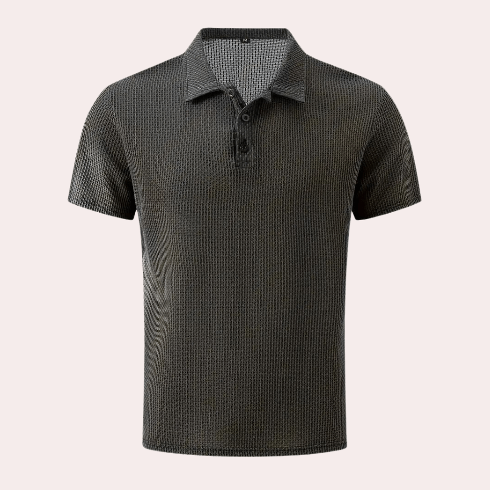 Levoire | Polo pour hommes respirant style élégant et classique Gris
