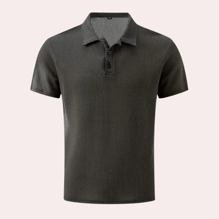 Levoire | Polo pour hommes respirant style élégant et classique Gris