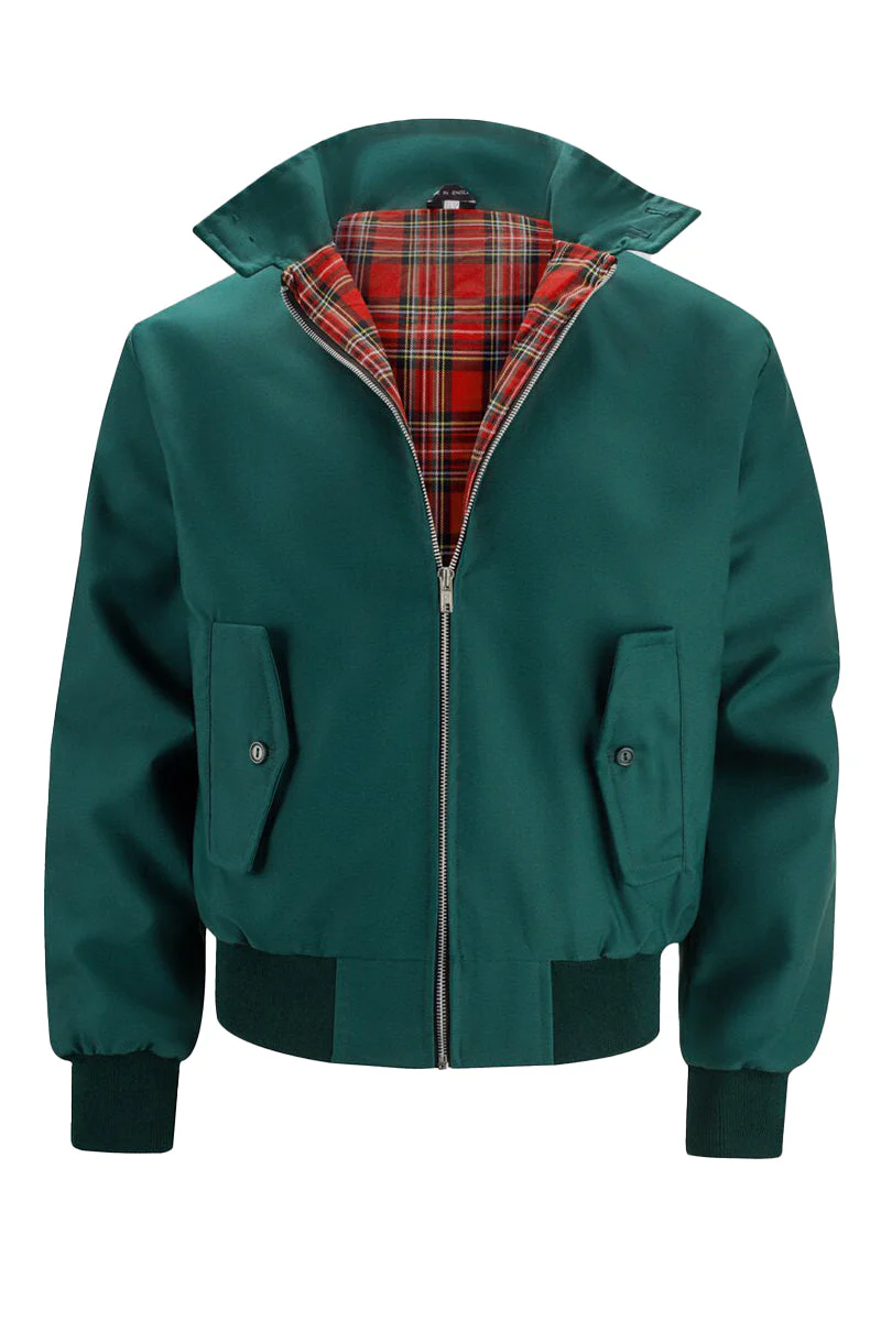 Levoire | Robe À Col Montant Longue Avec Manches Longues Et Ceinture Ajustée Vert
