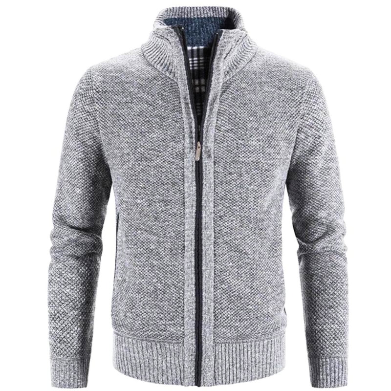 Levoire | Veste pour hommes Gilet de luxe pour hommes Design classique Décontracté et élégant Gris clair