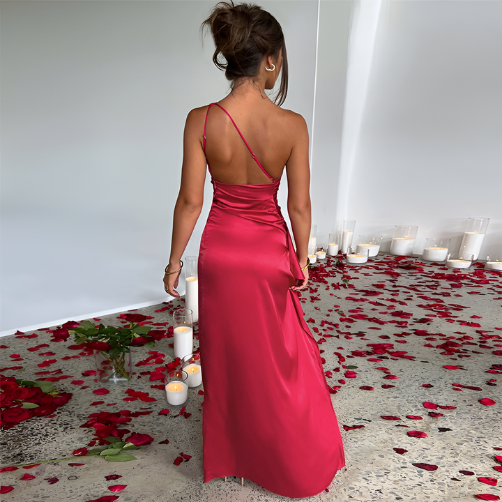 Levoire | Robe Maxi Élégante À Épaule Unique