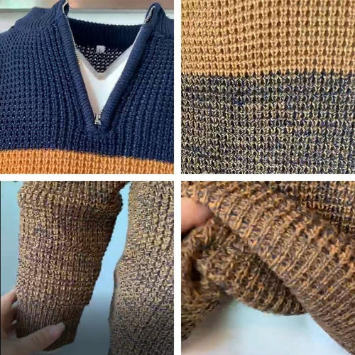 Levoire | Pull En Maille De Luxe Avec Décolleté En V Pour Hommes