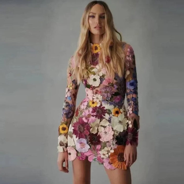 Levoire | Robe En Toile De Coton Et Lin Robe Légère Avec Poches Pour Les Jours D'Été Rosa