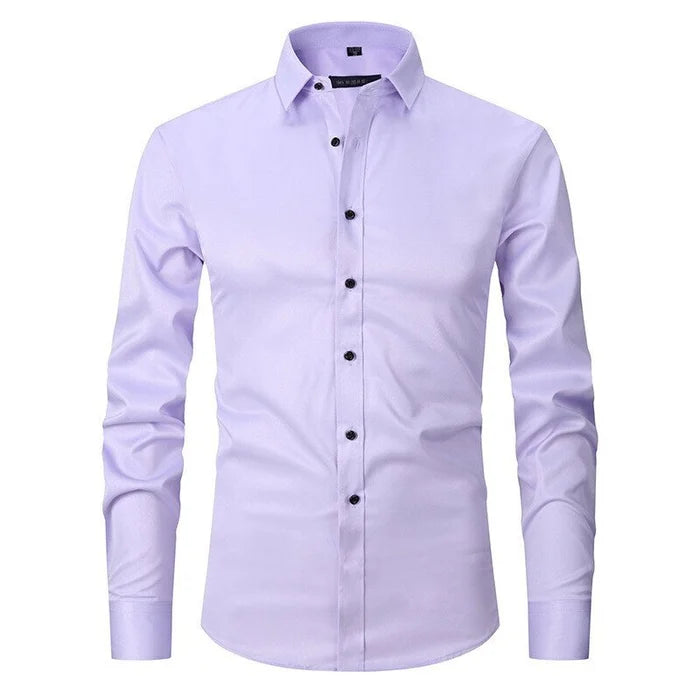 Levoire | Chemise Stretch Anti-Repassage Chemise Confortable Pour Le Quotidien Helllila