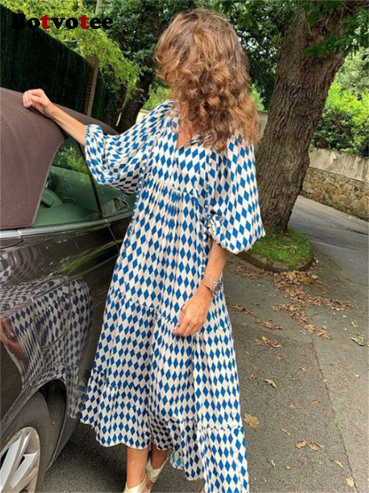 Levoire | Robe À Imprimé Rétro