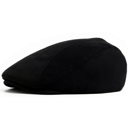 Levoire | Limited Suede Baret Weinlese Style Vêtement Design Classique Noir