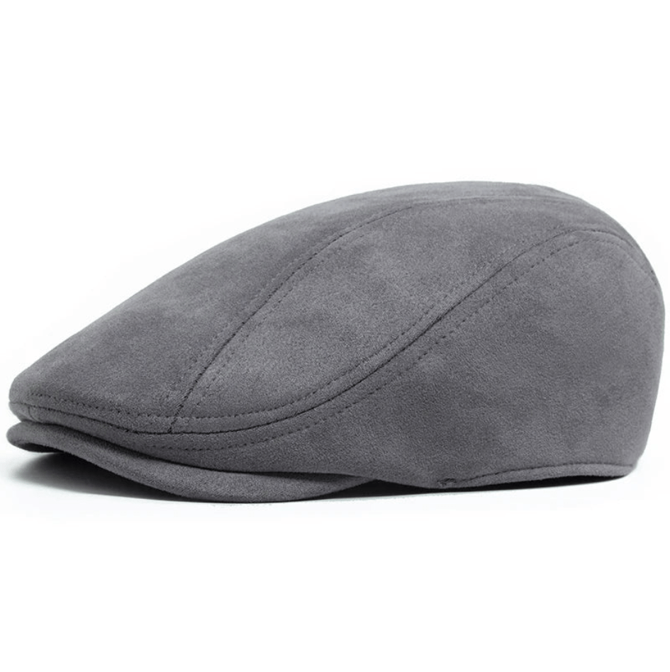 Levoire | Limited Suede Baret Weinlese Style Vêtement Design Classique Gris