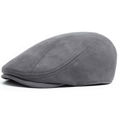 Levoire | Limited Suede Baret Weinlese Style Vêtement Design Classique Gris