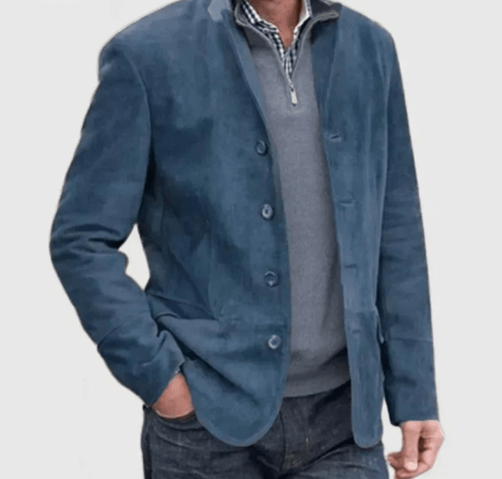 Levoire | Veste intemporelle pour hommes Bleu