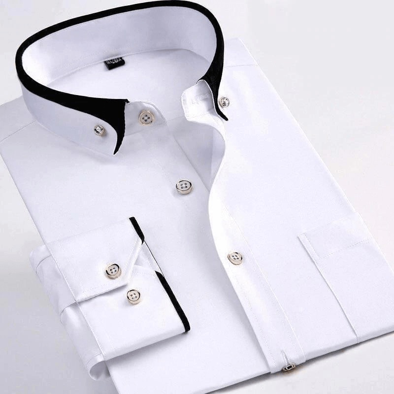 Levoire | Chemise Manches Longues Intemporelle Homme Blanc