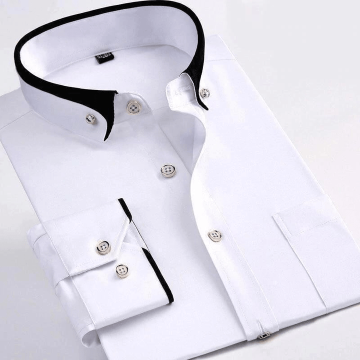 Levoire | Chemise Manches Longues Intemporelle Homme Blanc