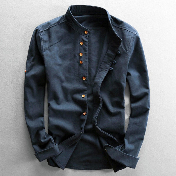 Levoire | Chemise Style Japon Marine