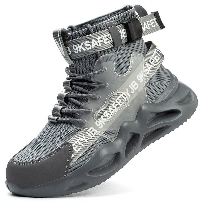 Levoire | Chaussures De Sécurité Pour Hommes Avec Embout En Acier Gris