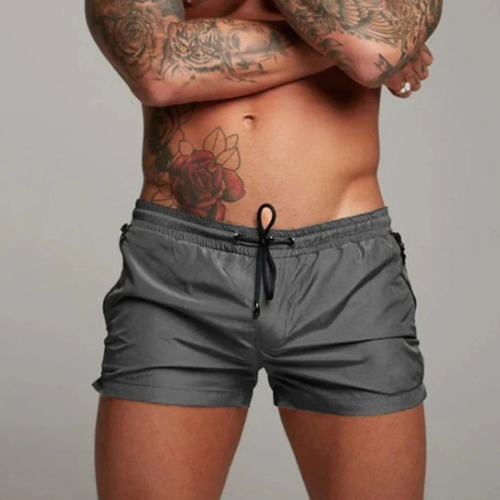 Levoire | Maillot De Bain Pantalon De Bain À Séchage Rapide Avec Design Moderne Vert foncé