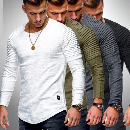 Levoire | Confortable Sweatshirt À Manches Longues Slim Fit Col Rond