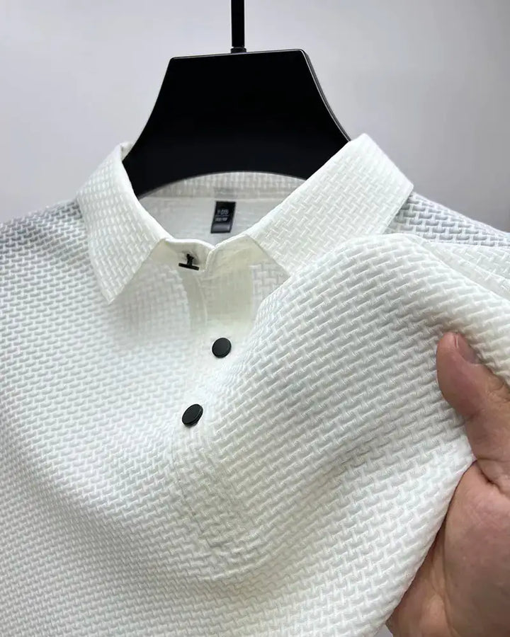 Levoire | Polo Shirt Polo Élégant Pour Loisirs Et Bureau Blanc