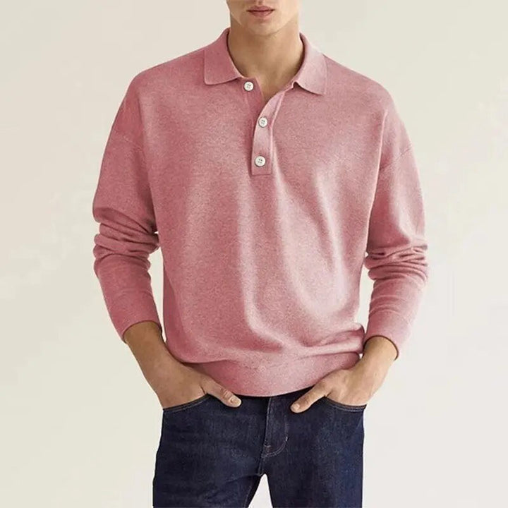 Levoire | Polo Shirt Polo Stylish Pour La Vie Quotidienne Et Les Loisirs Rose clair