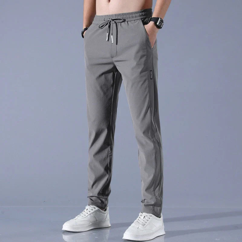 Levoire | Pantalon Extensible Avec Fonction De Séchage Rapide Pantalon Fonctionnel Pour Le Quotidien Et L'Aventure Gris foncé