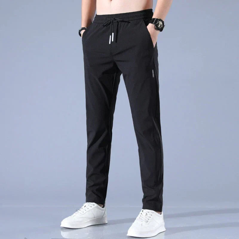 Levoire | Pantalon Extensible Avec Fonction De Séchage Rapide Pantalon Fonctionnel Pour Le Quotidien Et L'Aventure Noir