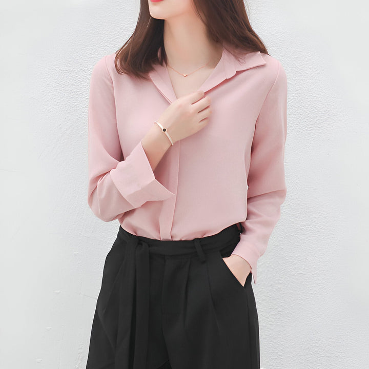 Levoire | Élégante, Blouse Lâche Et Tombante Rosa
