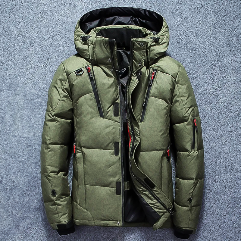 Levoire | Manteau D'Hiver Élégant Pour Les Jours Froids Vert