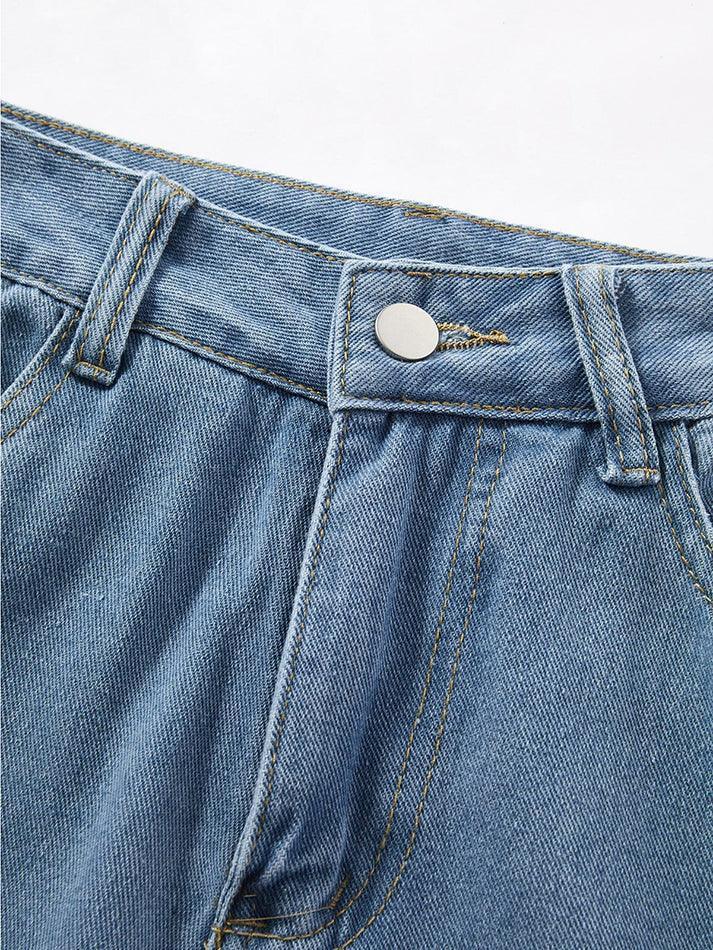 Levoire | Jean Boyfriend Délavé Taille Haute