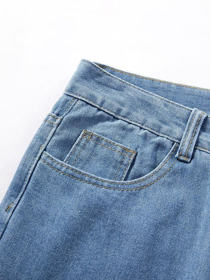 Levoire | Jean Boyfriend Délavé Taille Haute