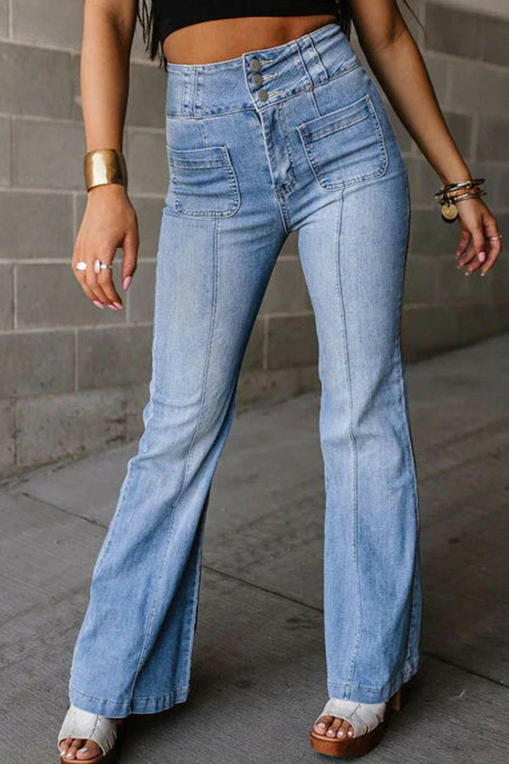 Levoire | Jeans Taille Haute Bootcut