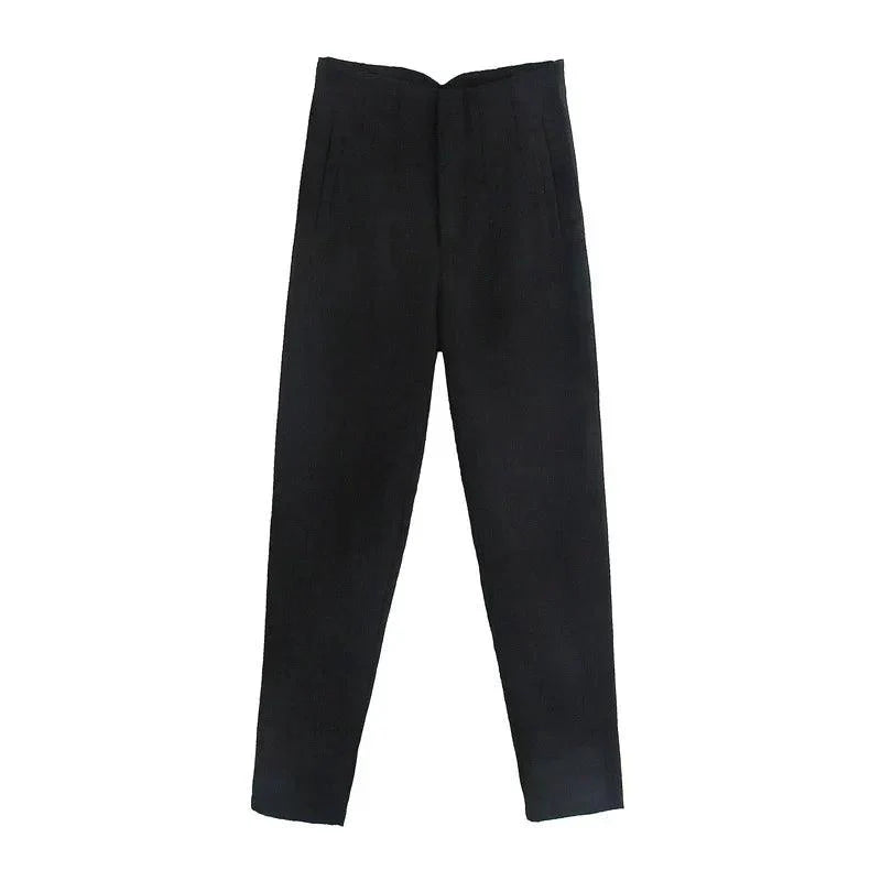 Levoire | Femme Best-Seller Pantalon Skinny Taille Haute Parfait Pour Chaque Occasion Vente Noir