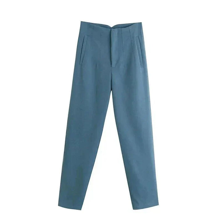 Levoire | Femme Best-Seller Pantalon Skinny Taille Haute Parfait Pour Chaque Occasion Vente Bleu