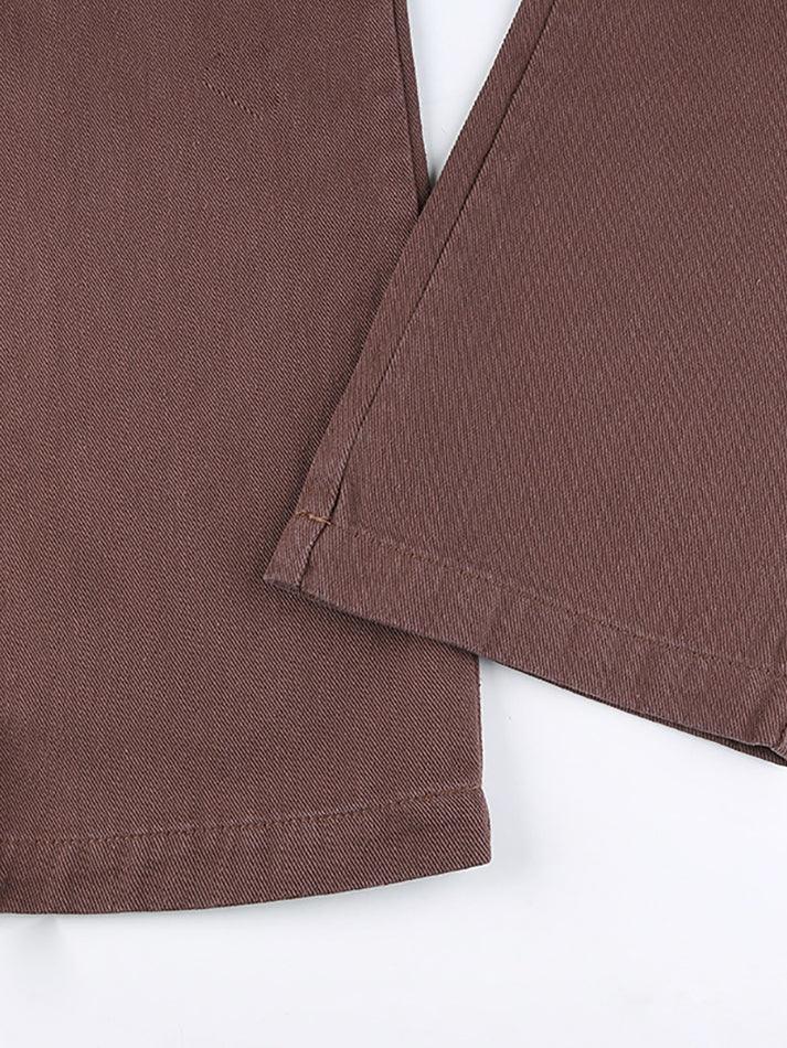 Levoire | Taille Haute Jeans Droite Simple