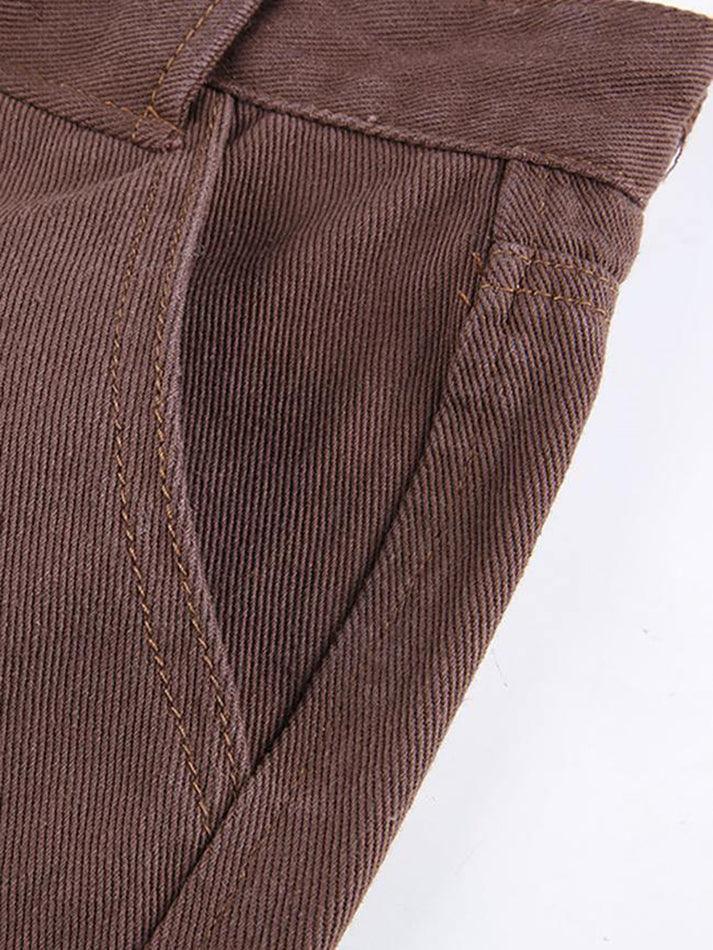 Levoire | Taille Haute Jeans Droite Simple