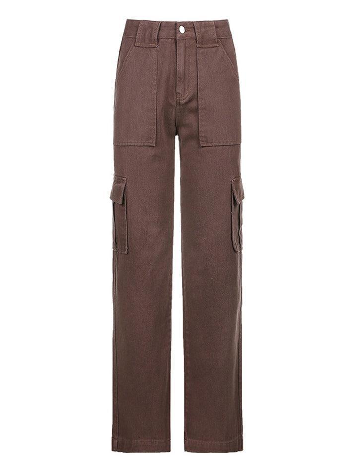 Levoire | Taille Haute Jeans Droite Simple