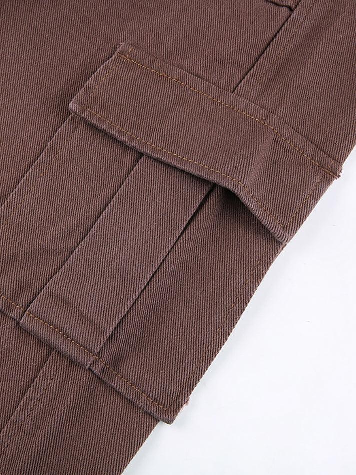 Levoire | Taille Haute Jeans Droite Simple