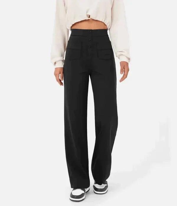 Levoire | Pantalons élastiques Noir