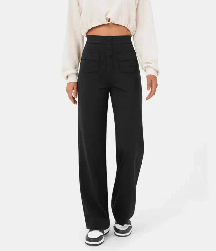 Levoire | Pantalon De Loisir Élastique Haute Taille