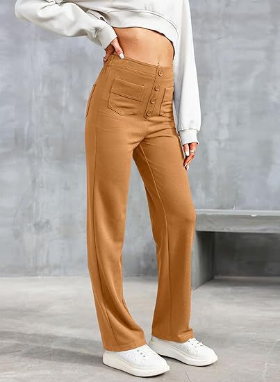 Levoire | Pantalons Doux Et Tendance Pour Femmes Jaune