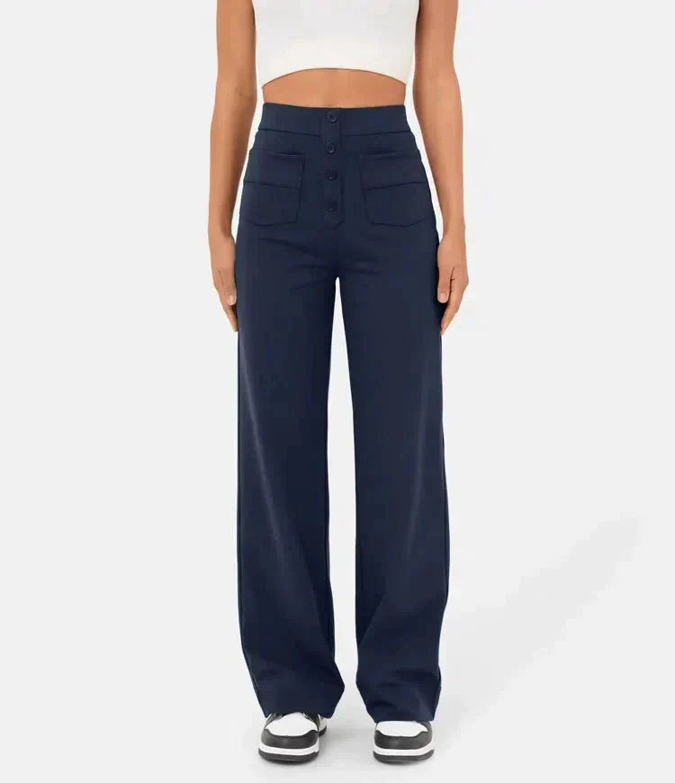 Levoire | Pantalon De Loisir Élastique Haute Taille
