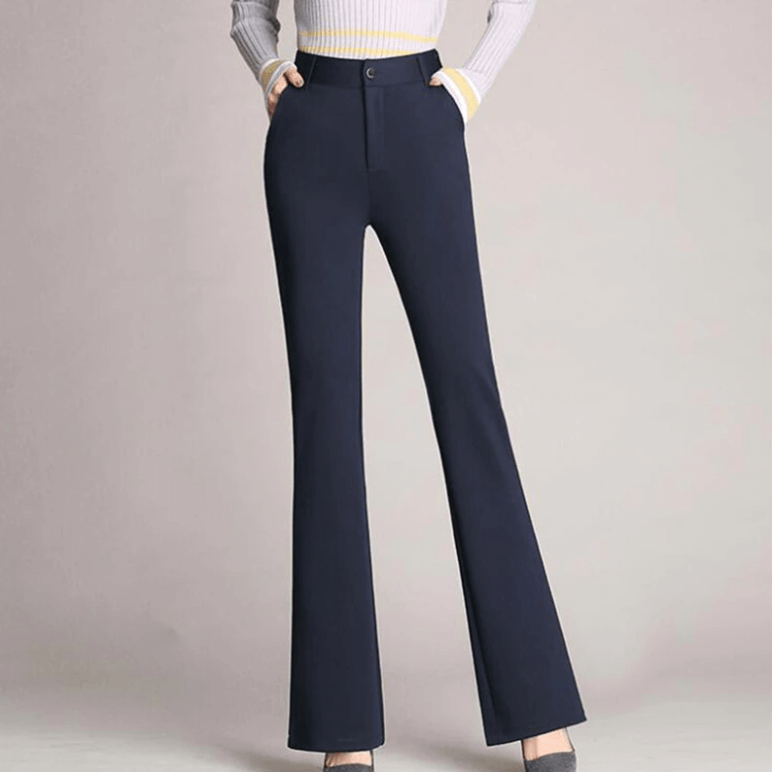 Levoire | Bas De Pantalon Taille Haute Ajusté